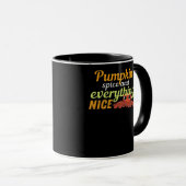 Pumpkin Gewürz & Alles Nette Halloween Basic De Tasse (VorderseiteRechts)