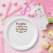 Pumpkin Gewürz & Alles Nette Latte Lover Pappteller (Party)
