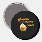Pumpkin Gewürz & Alles Nette Magnet (Vorderseite/Rückseite)