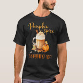 Pumpkin Gewürz & Alles Nette niedlichen Fall rusti T-Shirt (Vorderseite)