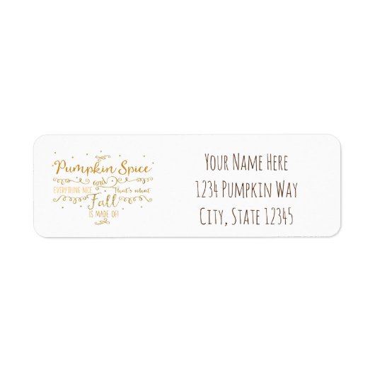 Pumpkin Gewürz & Alles Nizza Fall (Vorne)