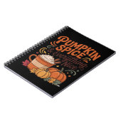 Pumpkin Gewürz & Alles Nizza Fall Notizblock (Linke Seite)