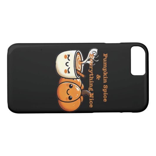 Pumpkin Gewürz & Alles Nizza - Herbst Case-Mate iPhone Hülle (Rückseite (Horizontal))