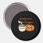 Pumpkin Gewürz & Alles Nizza - Herbst Magnet (Vorderseite/Rückseite)