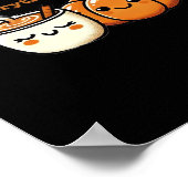 Pumpkin Gewürz & Alles Nizza - Herbst Poster (Ecke)