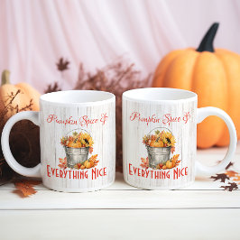Pumpkin Gewürz & Alles Nizza - Herbst-Tasse Kaffeetasse