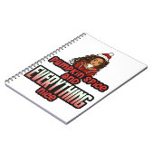 Pumpkin Gewürz & Alles Nizza Schwarze Girl Magie S Notizblock (Linke Seite)