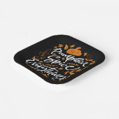 Pumpkin Gewürz alles Pappteller (Gewinkelt)