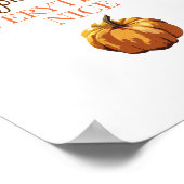 Pumpkin Gewürz Alles Schöne Herbst Dekoration (Ecke)