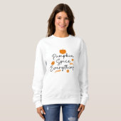 Pumpkin Gewürz alles Sweatshirt (Vorne ganz)