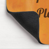 Pumpkin-Gewürz bitte Mousepad (Ecke)