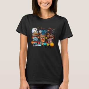 Pumpkin Gewürz CNA Nurse Pumpkin Fall vibes outfit T-Shirt