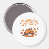 Pumpkin Gewürz & Everything Nice - Fall Vibes Art Magnet (Vorderseite/Rückseite)