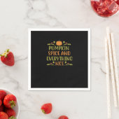 Pumpkin Gewürz & Everything Nice Viral Vibes Serviette (Beispiel)