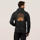 Pumpkin Gewürz & Fall Vibes Hoodie (Schwarz voll)