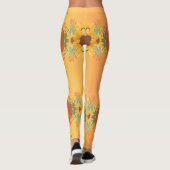 Pumpkin Gewürz Herbst Ernte Erntedank Leggings (Rückseite)