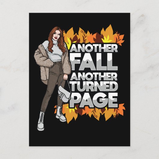 Pumpkin Gewürz Herbst Ernte Erntedank Postkarte (Vorderseite)