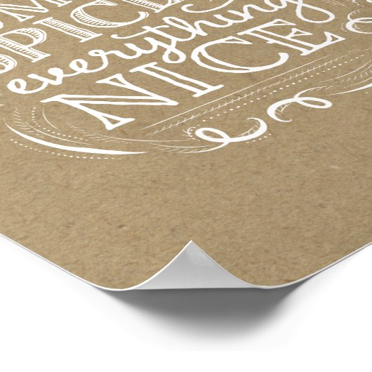 Pumpkin Gewürz Herbst Erntedank Kunstdruckerei Poster (Ecke)