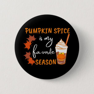 Pumpkin Gewürz Herbst Saison Herbst Button