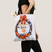 Pumpkin Gewürz & Herbst Vibes Tote Beutel Tasche (Von Nahem)