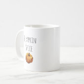 Pumpkin Gewürz Herbstkaffee Tasse (Vorderseite Links)
