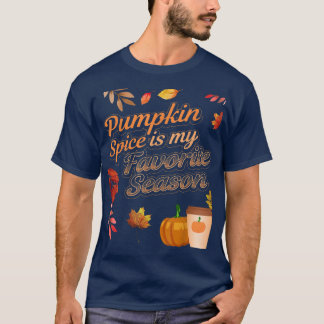 Pumpkin Gewürz ist meine Lieblings-Jahreszeit Herb T-Shirt