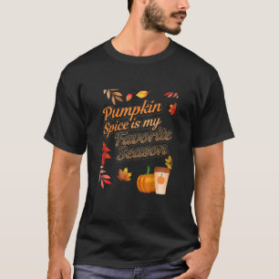 Pumpkin Gewürz ist meine Lieblings-Jahreszeit Herb T-Shirt