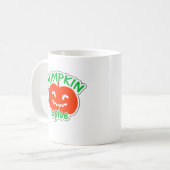 Pumpkin Gewürz-Jack-O’-Lantern - Einfaches Fallen Kaffeetasse (Vorderseite Links)