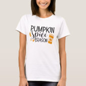 Pumpkin Gewürz Jahreszeit T - Shirt Herbst Herbsts (Vorderseite)