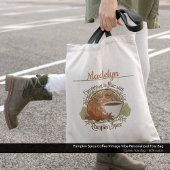 Pumpkin Gewürz Kaffee Vintag Vibe Personalisiert Tragetasche