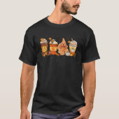 Pumpkin Gewürz Latte Cocker Spaniel Herbst Herbst T-Shirt (Vorderseite)