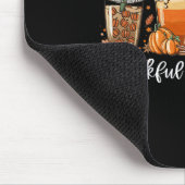 Pumpkin Gewürz Latte Fall Kaffee Lover Dank Pha Mousepad (Ecke)