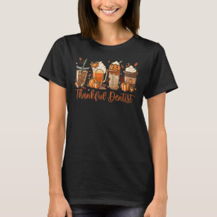 Pumpkin Gewürz Latte Fall Kaffee One dankbar Den T-Shirt
