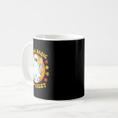 Pumpkin Gewürz Latte Fall Vibe Halloween Basic-Spa Kaffeetasse (Vorderseite Links)