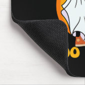 Pumpkin Gewürz Latte Fall Vibe Halloween Basic-Spa Mousepad (Ecke)