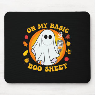 Pumpkin Gewürz Latte Fall Vibe Halloween Basic-Spa Mousepad