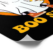 Pumpkin Gewürz Latte Fall Vibe Halloween Basic-Spa Poster (Ecke)