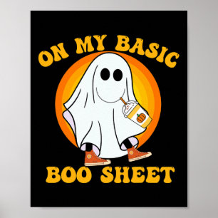 Pumpkin Gewürz Latte Fall Vibe Halloween Basic-Spa Poster