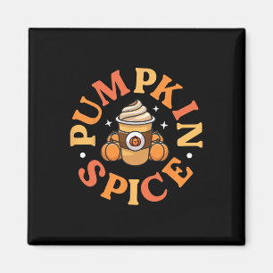 Pumpkin Gewürz Niedlicher Erntedank Herbst HerbstL Magnet