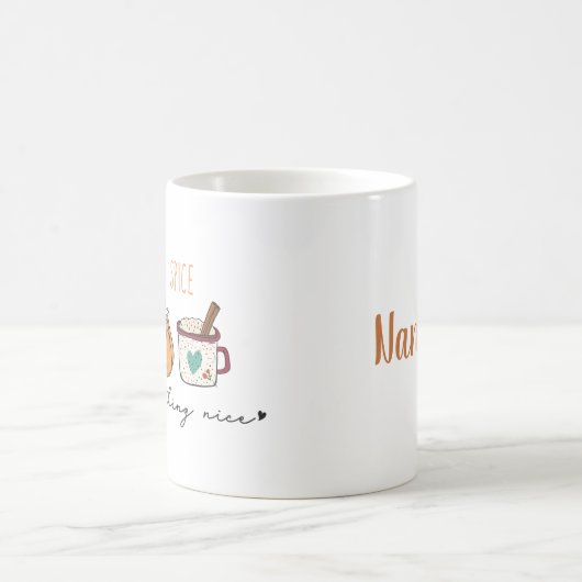 Pumpkin Gewürz Personalisiert Kaffeetasse (Mittel)