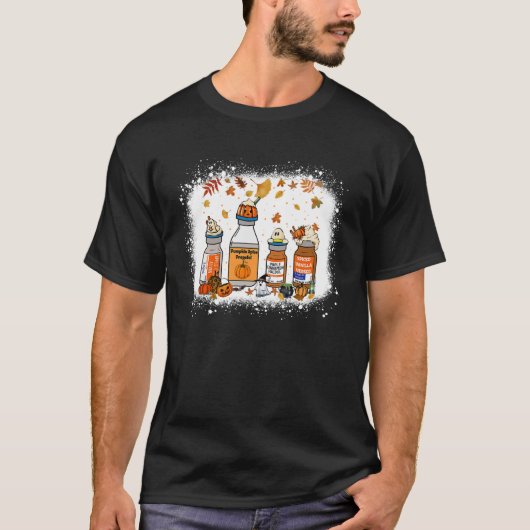 Pumpkin Gewürz Propofol Ativan Versed Haldol Hallo T-Shirt (Vorderseite)