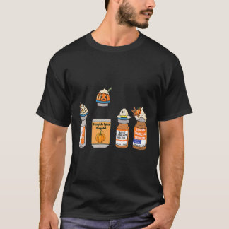 Pumpkin Gewürz Propofol Ativan Versed Haldol Nurse T-Shirt
