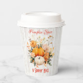 Pumpkin Gewürz & Sippin' Nice - Fall Pappbecher (Vorderseite)