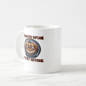 Pumpkin Gewürz Spooky Advice - Funny Halloween Ges Kaffeetasse (Vorderseite Links)