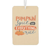 Pumpkin Gewürz und alles Gute Autolufterfrischer (Rückseite)