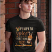 Pumpkin Gewürz und alles Gute - Fall Design T-Shirt