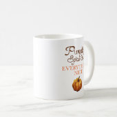 Pumpkin Gewürz und alles Gute Herbst Tasse (VorderseiteRechts)