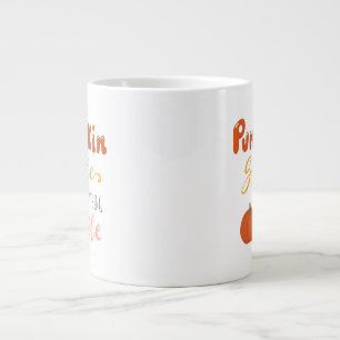 Pumpkin Gewürz und alles Gute Jumbo-Tasse