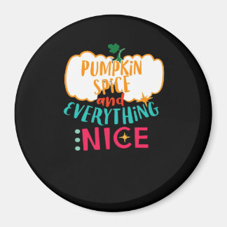 Pumpkin Gewürz und alles Gute Liebe Herbst Fami Magnet