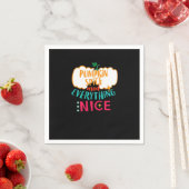 Pumpkin Gewürz und alles Gute Liebe Herbst Fami Serviette (Beispiel)